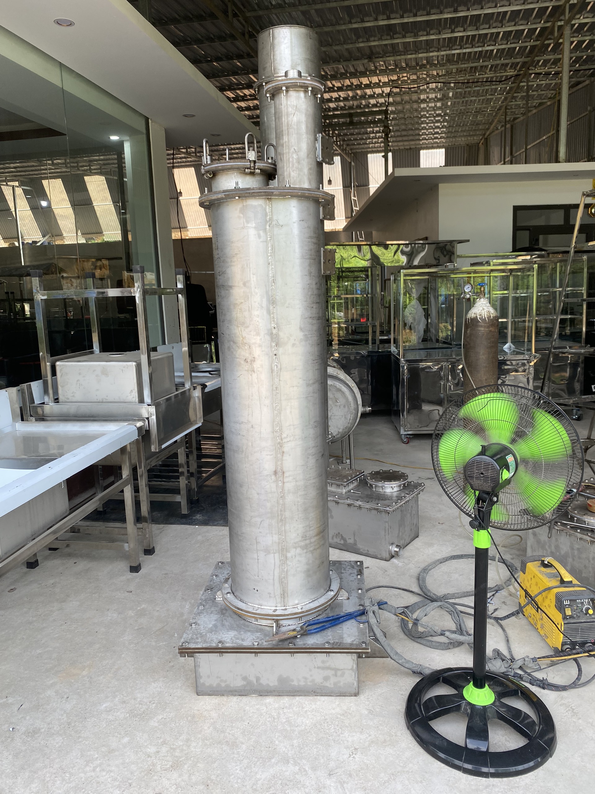 THIẾT BỊ INOX GIA CÔNG THEO YÊU CẦU – BỒN / THÁP / CỤM LỌC CÔNG NGHIỆP - Ảnh 3